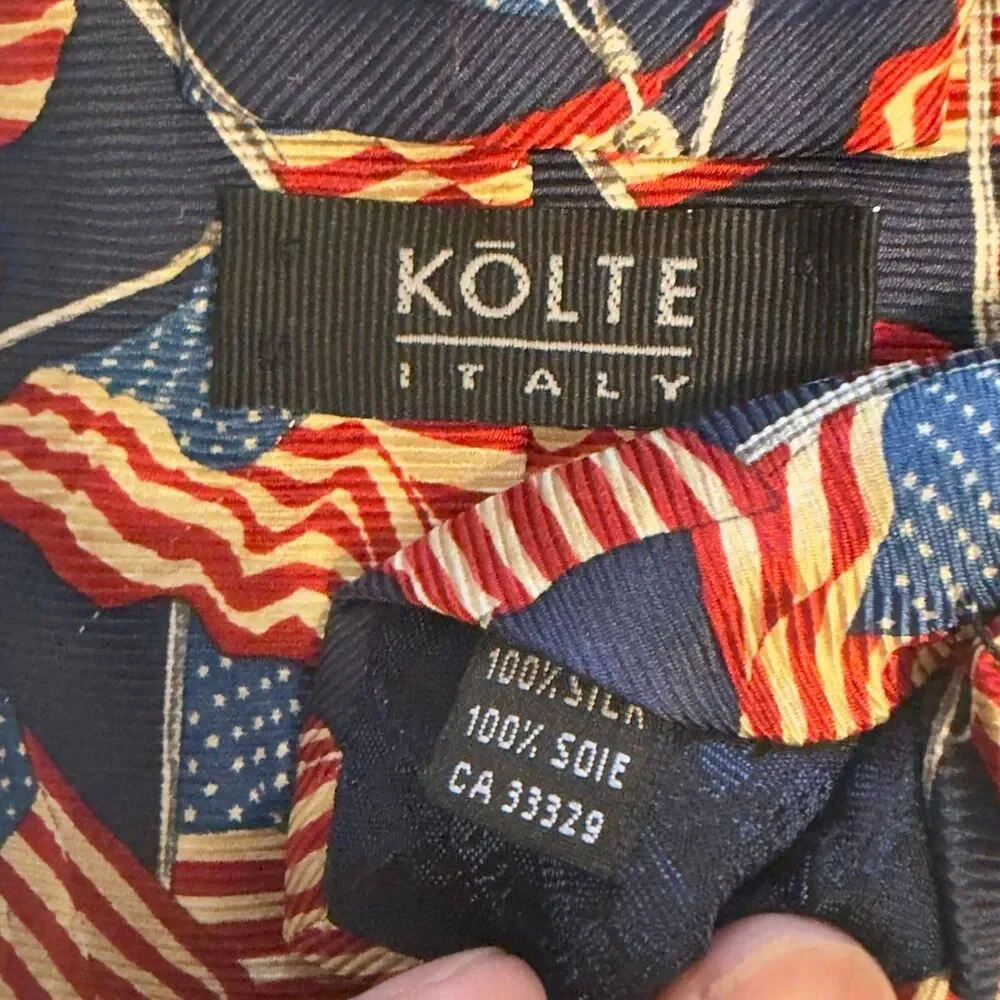 Kolte Italy American flag tie #americanflag #tie